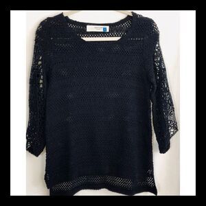 Anthropologie | Sparrow black sweater, size XS